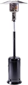 Delta X3 Outdoor Heater, Propane Heater, Outdoor Propane Patio Heater with Wheels, 47,000 BTU Outdoor Patio Heater for Home and Commercial (Form Factor: Tower, Color: Black)