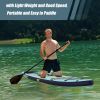 inflatable paddle board 10'6 including sup paddle, paddleboard backpack, pump, leash